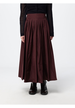 'S Max Mara High-Waisted A-Line Midi Skirt in Technical Fabric