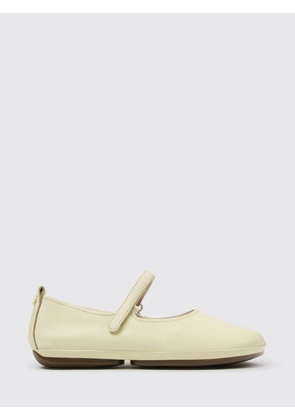 CAMPER Right Nina Calfskin Mary Jane Flats with Hook-and-Loop Closure