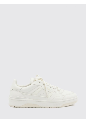AXEL ARIGATO Clay Low Top Smooth Leather Sneakers with Foil Logo
