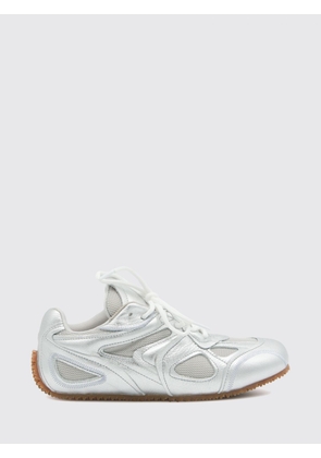 AXEL ARIGATO Slow Runner Low Top Laminated Leather and Mesh Sneakers