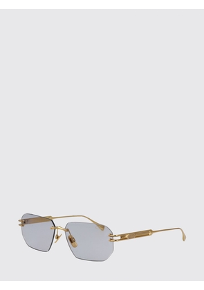 CAZAL Rectangular Aviator Titanium Sunglasses with Metal Bridge