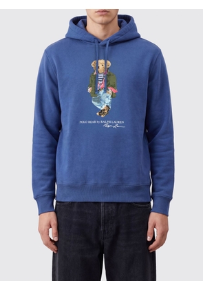 POLO RALPH LAUREN Cotton Hoodie with Teddy Bear Print