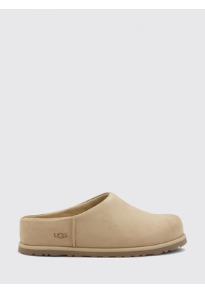 UGG Otzo Waterproof Nubuck Leather Mules with Round Toe and Low Heel