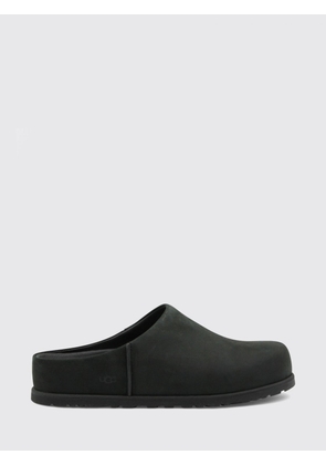 UGG Otzo Suede Mules with EVA Sole and Embossed Logo