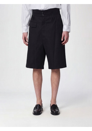 NAMACHEKO High-Waisted Tailored Cotton Shorts with Belt Loops