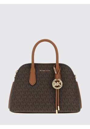 Michael Kors Freddie Monogram Canvas Handbag with Logo Charm