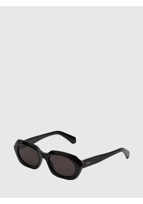 RETROSUPERFUTURE Epoca Rectangular Black Acetate Sunglasses