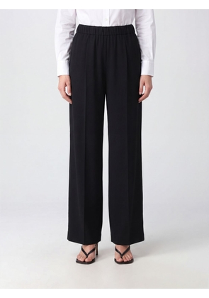 JIL SANDER High-Waisted Wide-Leg Palazzo Trousers in a Viscose Blend