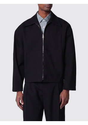 NAMACHEKO Zipped Cotton Overshirt with Dropped Shoulders