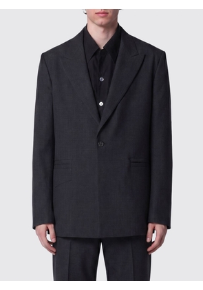 NAMACHEKO Single-Breasted Peak Lapel Blazer in Pure Wool