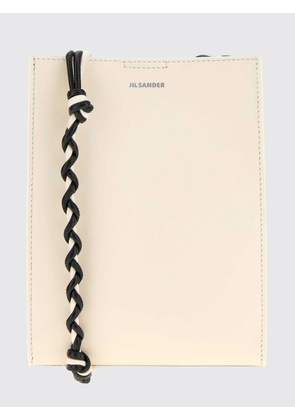 JIL SANDER Small Tangle Smooth Calfskin Leather Crossbody Bag