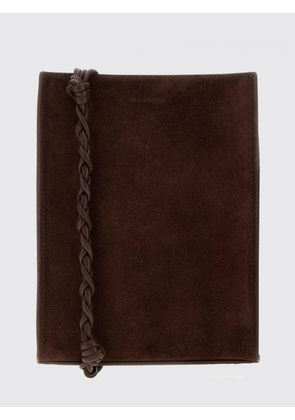 JIL SANDER Small Tangle Suede Calfskin Crossbody Bag