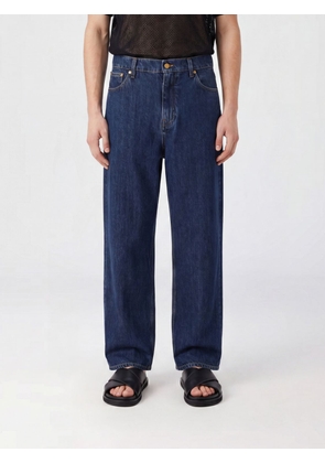 JIL SANDER Mid-Rise Wide-Leg Jeans in Cotton Denim
