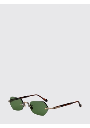 MATSUDA Flared Frame Sunglasses in Tortoiseshell Acetate and Metal