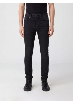PURPLE P001 Slim Fit Jeans in Black Stretch Denim