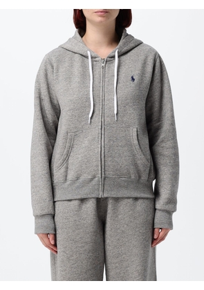 POLO RALPH LAUREN Cotton-Blend Zip-Up Hoodie with Embroidered Logo