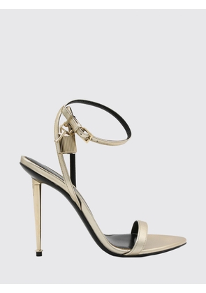 TOM FORD Heeled Sandal Woman color Gold