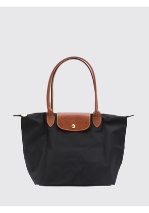 LONGCHAMP Le Pliage Original Shoulder Bag in Recycled Nylon with Leather Handles