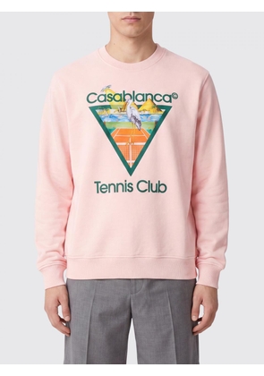 CASABLANCA Crewneck Jumper in Organic Cotton with Contrasting Front Logo