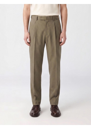 CLOSED Slim Fit Pleated Tailored Trousers in Cotton