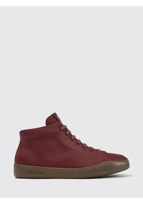 CAMPER Peu Touring Grained Leather Ankle Boots with Side Zip