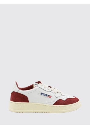 AUTRY Medalist Low Sneakers for women in Leather and Suede with a Bicolor Design