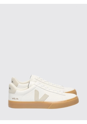 VEJA Campo Chromefree Leather Trainers with Contrast Logo