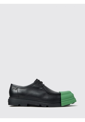 CAMPER Junction Smooth Calfskin Leather Derby Shoes with Rubber Toe