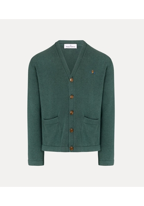 Vivienne Westwood Alex Cardigan Cashmere / Cotton Woodland S Men