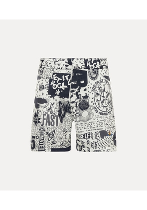 Vivienne Westwood Classic Boxer Let It Rock White S Men