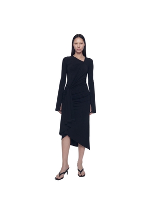 L/S Wrap Dress