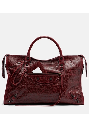 Balenciaga Le City Medium leather top-handle bag