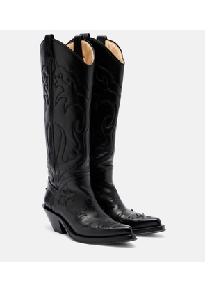 Gabriela Hearst Capitana leather cowboy boots