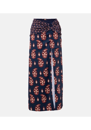 Johanna Ortiz Printed maxi skirt