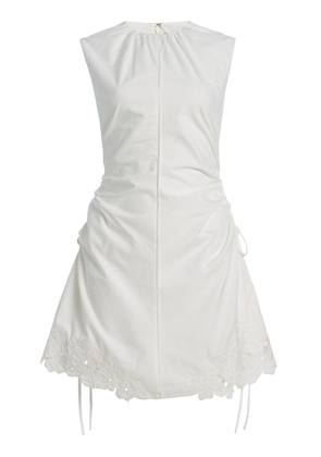 SIR. Klara Ruched Cotton Mini Dress - Moda Operandi