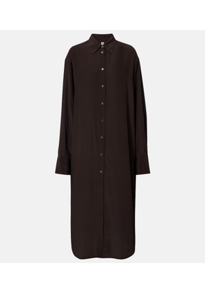 Toteme Silk shirt dress