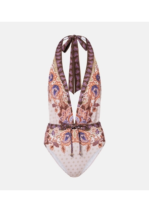 Alexandra Miro Willow printed swimsuit