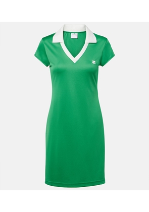 Courreges Jersey polo dress