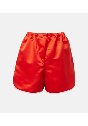 The Frankie Shop Adia satin shorts
