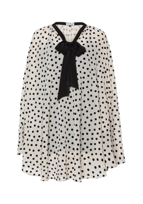 Lena Hoschek Socialite Polka-Dot Mini Dress - Moda Operandi