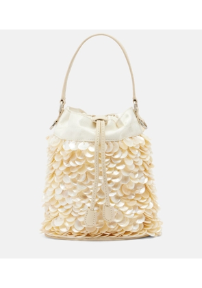 Staud Lila Mini embellished bucket bag