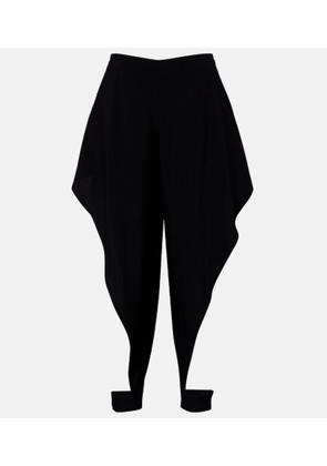 Alaia Triangle ruffled pants