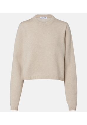 Alaia Cashmere and wool blend sweater