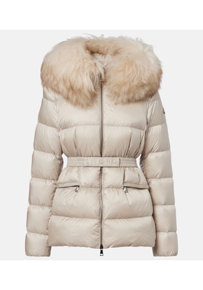Moncler Boed shearling-trimmed down jacket