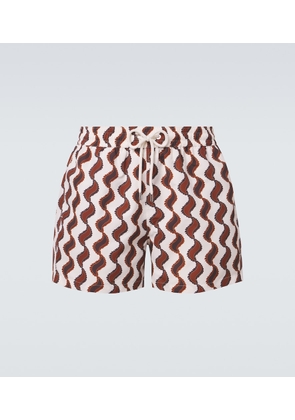 Frescobol Carioca Rio printed swim trunks