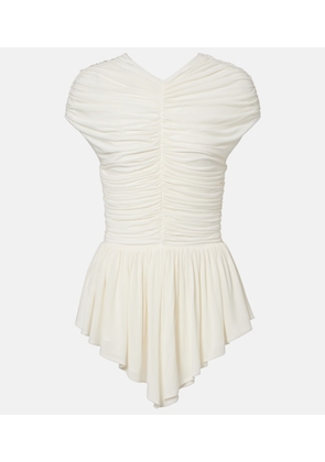 Tove Gabor ruched jersey top