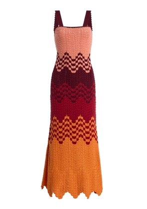 ESCVDO Exclusive Siula Marea Cotton Maxi Dress - Moda Operandi