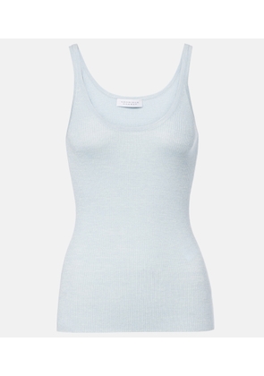 Gabriela Hearst Cinxia cashmere, silk, and hemp tank top