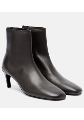 Toteme Leather ankle boots