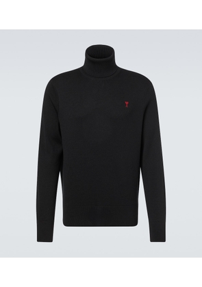 Ami Paris Ami de Cour wool turtleneck sweater